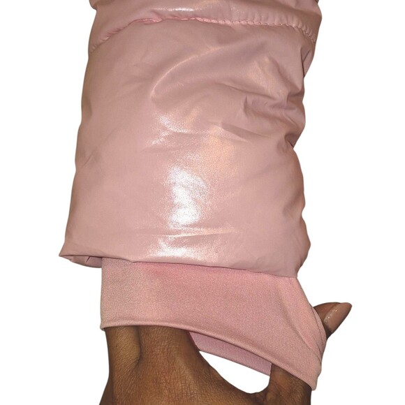 Juicy Couture California Kids Coat (M) 10-12 GIRLS YOUTH JACKET Metallic Pink - Picture 5 of 6